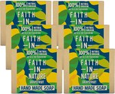 FAITH IN NATURE - Soap Grapefruit - 6 Pak - Voordeelverpakking