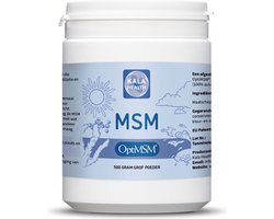 OptiMSM® Poeder - 500g - Meest zuivere vorm - Gemakkelijk op te nemen zwavel - Kala Health