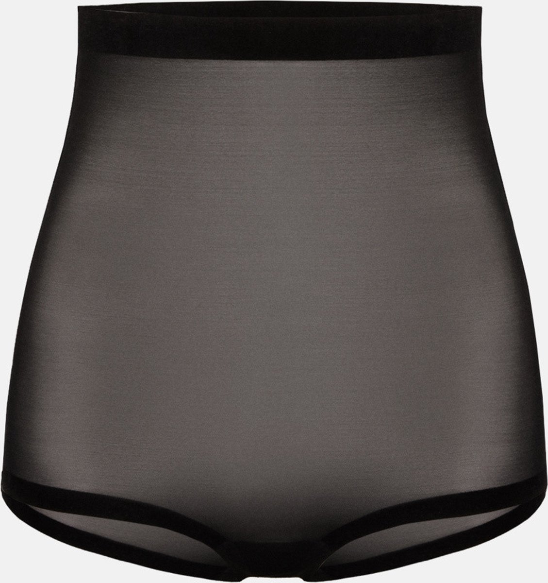 Wolford - Tulle Control Panty High Waist - Tulle - Zwart