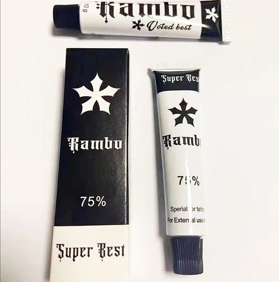 Rambo - Pommade anesthésiante - Crème anesthésiante - 75% - Plus