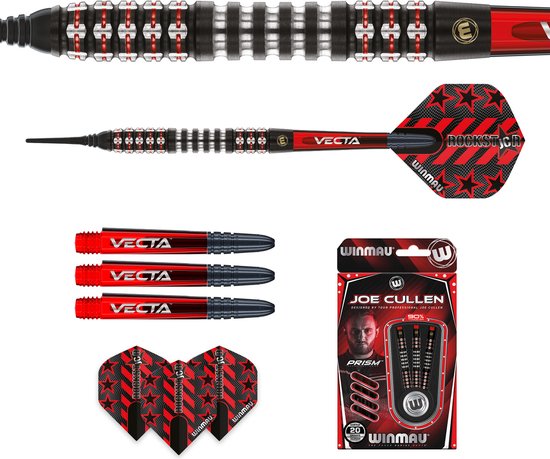 Winmau - Joe Cullen ? Tungsten Çelik Uçlu Dart Oku - Çok Renkli