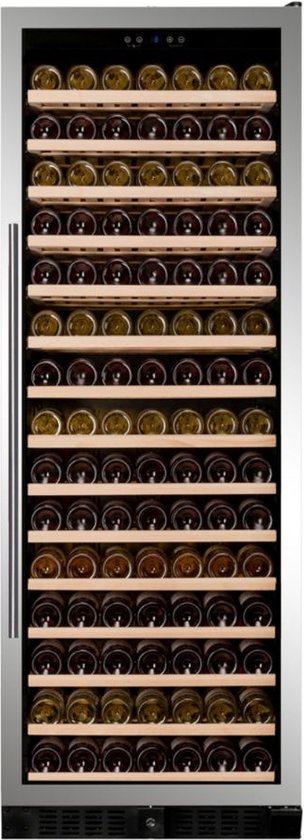 Dunavox Grande-194 Wijnkoelkast DX-194.490SSK 1 Zone Zwart