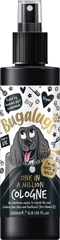 Bugalugs - Vachtverzorging hond - One in a Million hondenparfum - Alle huidtypes - Dierproefvrij - Vegan - 200 ml