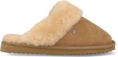 Warmbat Flurry Women Suede Dames Sloffen - Cognac/Bruin - Maat 38