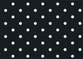 Plakfolie - Kleeffolie - Fantasie Dots zwart - 45cmx2m