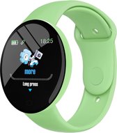 Tijdspeeltgeenrol DY18 smartwatch dames heren kinderen - Rond - Smartwatch - Stappenteller - Fitness Tracker - Activity Tracker - Smartwatch Android & IOS