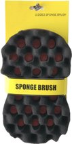 AFRO SPONS Magic Twist Brush Sponge (L) Double Sided