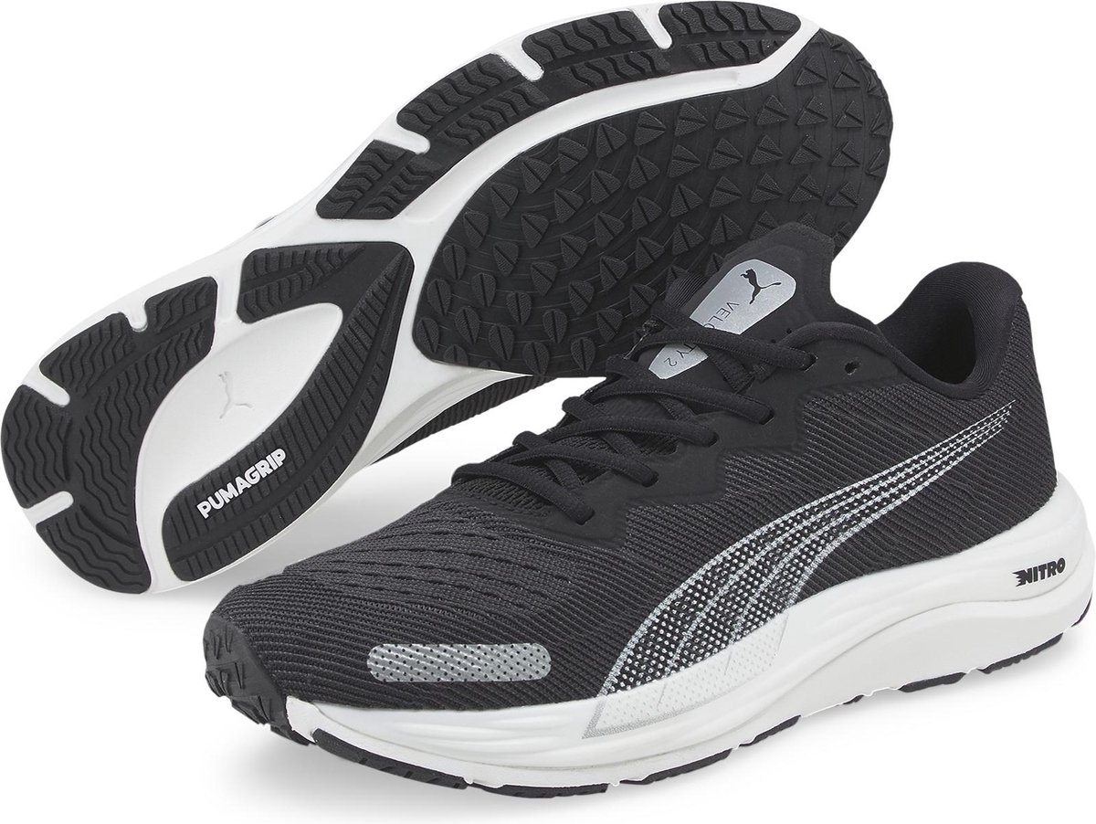 PUMA Velocity Nitro 2 Heren Sportschoenen Zwart