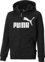 PUMA Ess Big Logo Fz Hoodie Fl B Jongens Trui - Maat 140