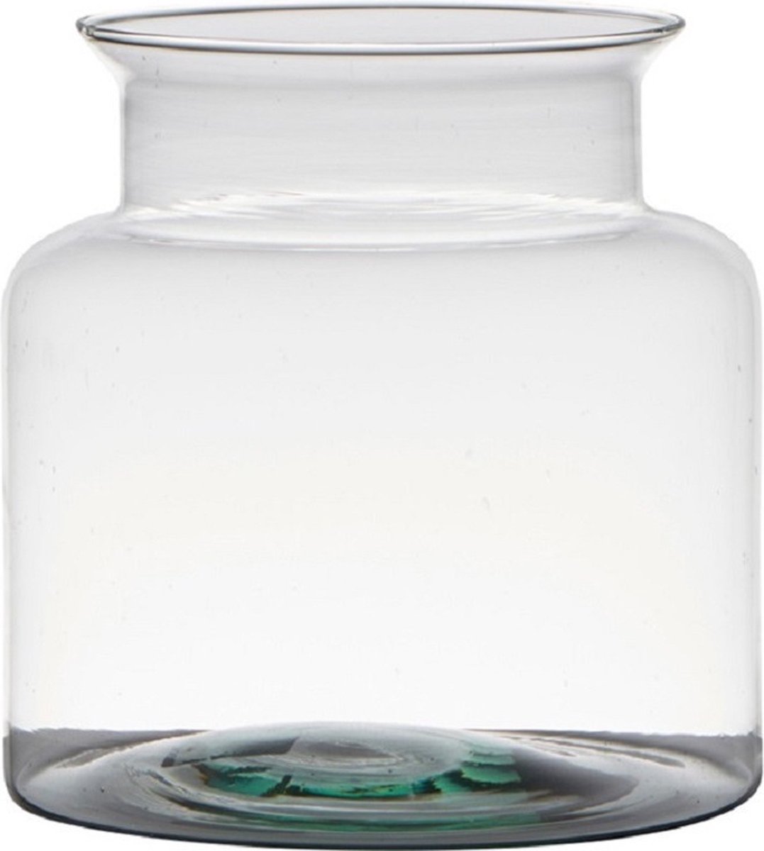 Hakbijl Glass home-basics vaas - transparant - glas - D19 x H19 cm - bloemen takken boeketten