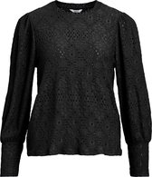 Object Objfeodora L/s Top Noos Dames - Jurken - Zwart - Maat XL