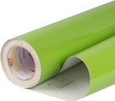 Plakfolie - Oracal - Lime Groen – Glanzend – 117 cm x 5 m - Meubelfolie - Interieurfolie - Zelfklevend