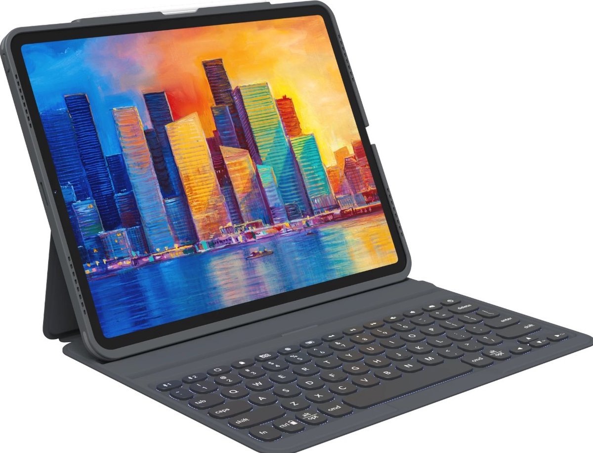 Zagg Pro Keys Apple iPad (2021/2020) Keyboard Cover QWERTY Black