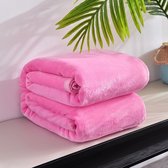 Fleece Deken - Hoogwaardige deken - 200 X 230cm - Roze