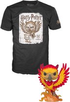 Funko Harry Potter Verzamelfiguur & Tshirt Set -S- POP! & Tee Box - Dumbledore Patronus Zwart/Multicolours