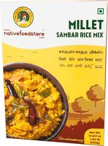 Native Food - Millet Sambar Rice Mix - 3x 500 g
