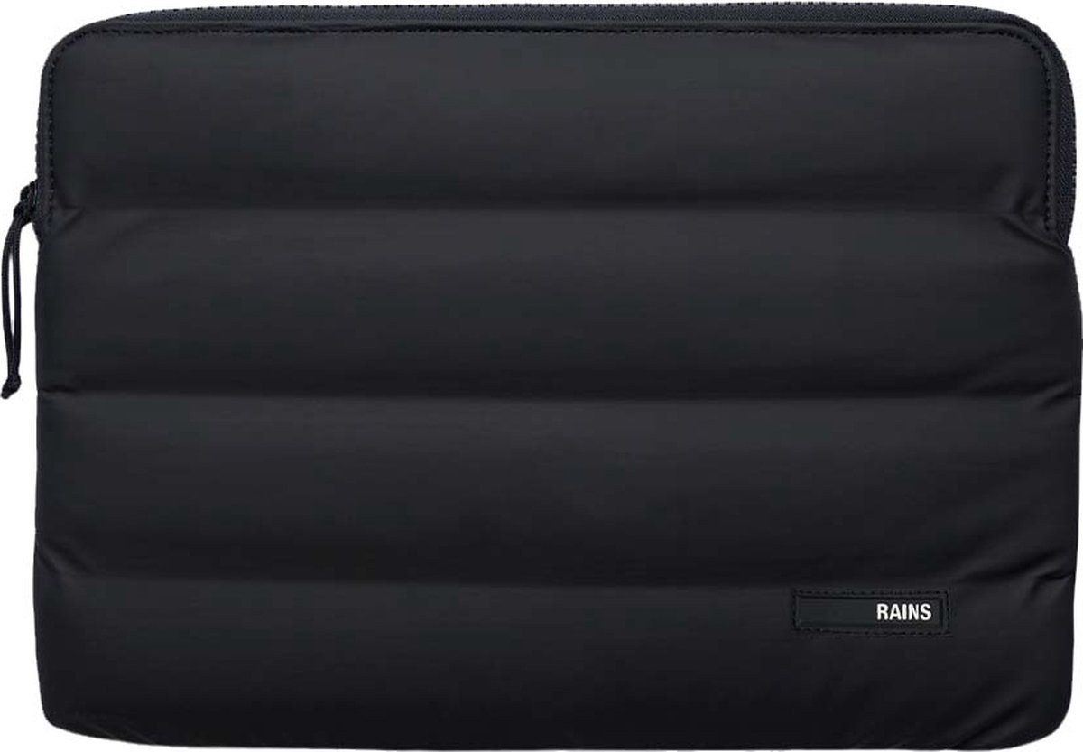 Rains Laptophoes Quilted 11 inch - Zwart
