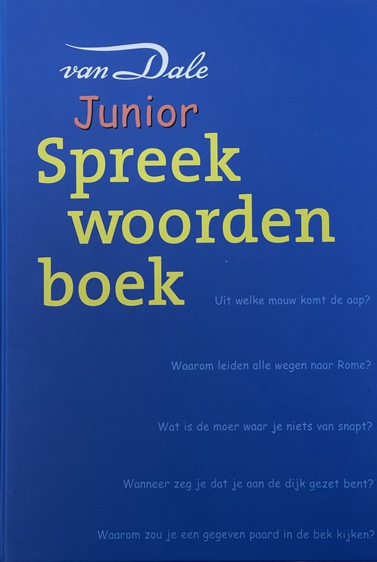 Van Dale Junior Spreekwoordenboek - cover