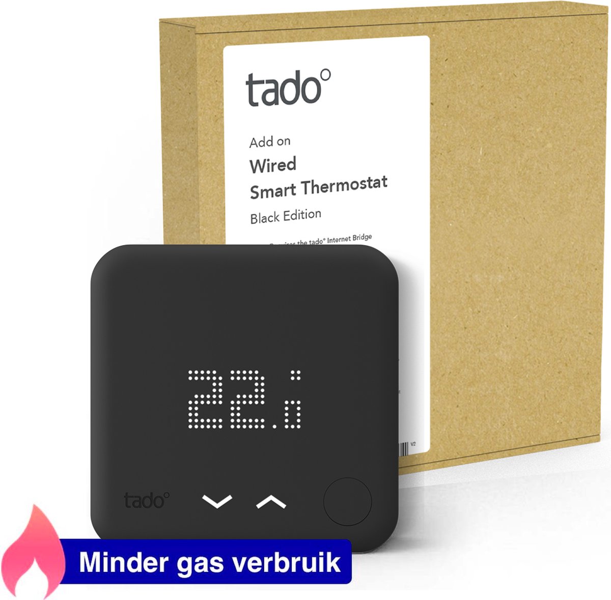 tado° bedrade Slimme Thermostaat V3+ - Smart Thermostaat - Uitbreiding - Wit thumbnail 7