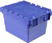 VISO DSW 4325 Box met klapdeksel (b x h x d) 400 x 250 x 300 mm Blauw 1 stuk(s)