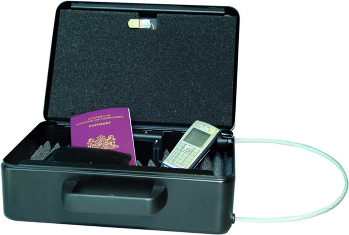 Beaumont Mobi-guard no3 - 178x95x247mm - met alarm - zwart