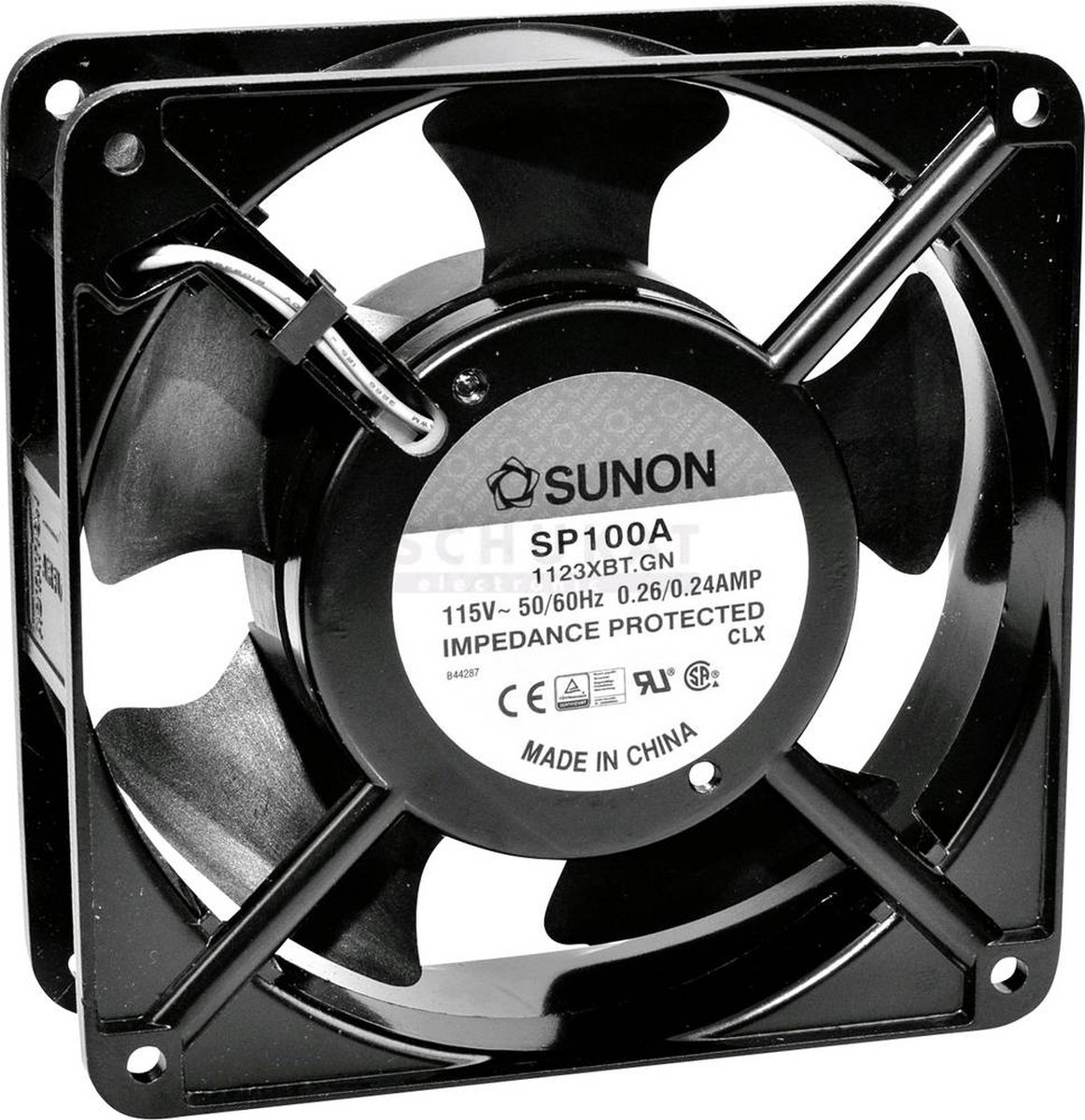 Sunon SP100A1123XBT Axiaalventilator 115 V/AC 164.76 m³/h (l x b x h) 120 x 120 x 38 mm