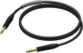 Procab / Neutrik PRA610 6,35mm Jack stereo audio kabel - 1,5 meter