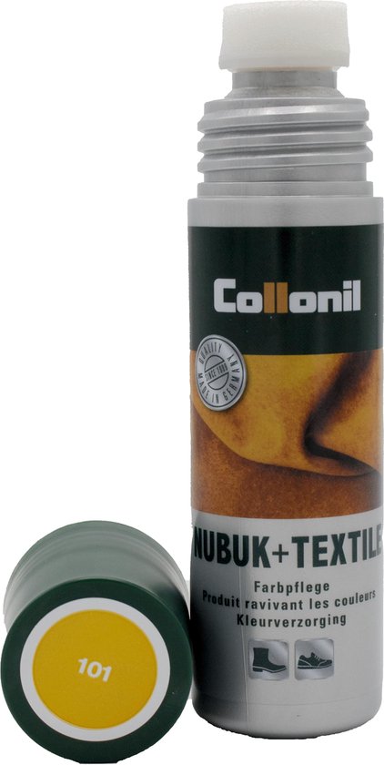Collonil Nubuck Onderhoudsset - Geel - borstel- Set van 2 | bol.com