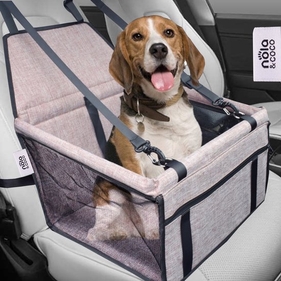 Nola & Chiens Siège auto de Luxe pour chiots et petites races de chiens - Siège  auto