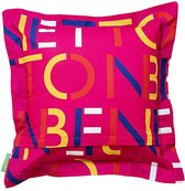 Kussen - Benetton -  Pink (40 x 40 cm) - United colors of benetton