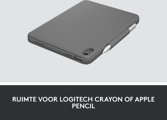 Logitech Rugged Folio Graphite Smart Connector AZERTY Français