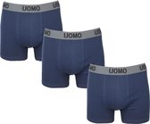 UOMO 3-Pack heren boxershorts Marine - maat XXL
