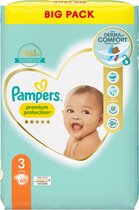 Couches Pampers Premium Protection - Taille 3 - Big Pack - 68 couches