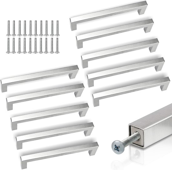 CONPHERON 2 stuks Meubelgreep Deurgrepen Kast Handvat Zink Legering Antieke Bamboe Vorm Handgrepen Kast Lade Knoppen Kledingkast Deur Handvat Trekgrepen Gatafstand 128 mm