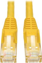 Tripp-Lite N201-035-YW Premium Cat6 Gigabit Snagless Molded UTP Patch Cable, 24 AWG, 550 MHz/1 Gbps (RJ45 M/M), Yellow, 35 ft. TrippLite