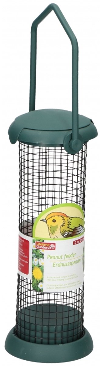 Voordeelset van 4x stuks buiten vogelvoer pinda silo 22 cm
