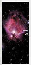 Deursticker Sterrenbeeld - Ruimte - Orion - Jongens - Meisjes - Kinderen - 95x235 cm - Deurposter