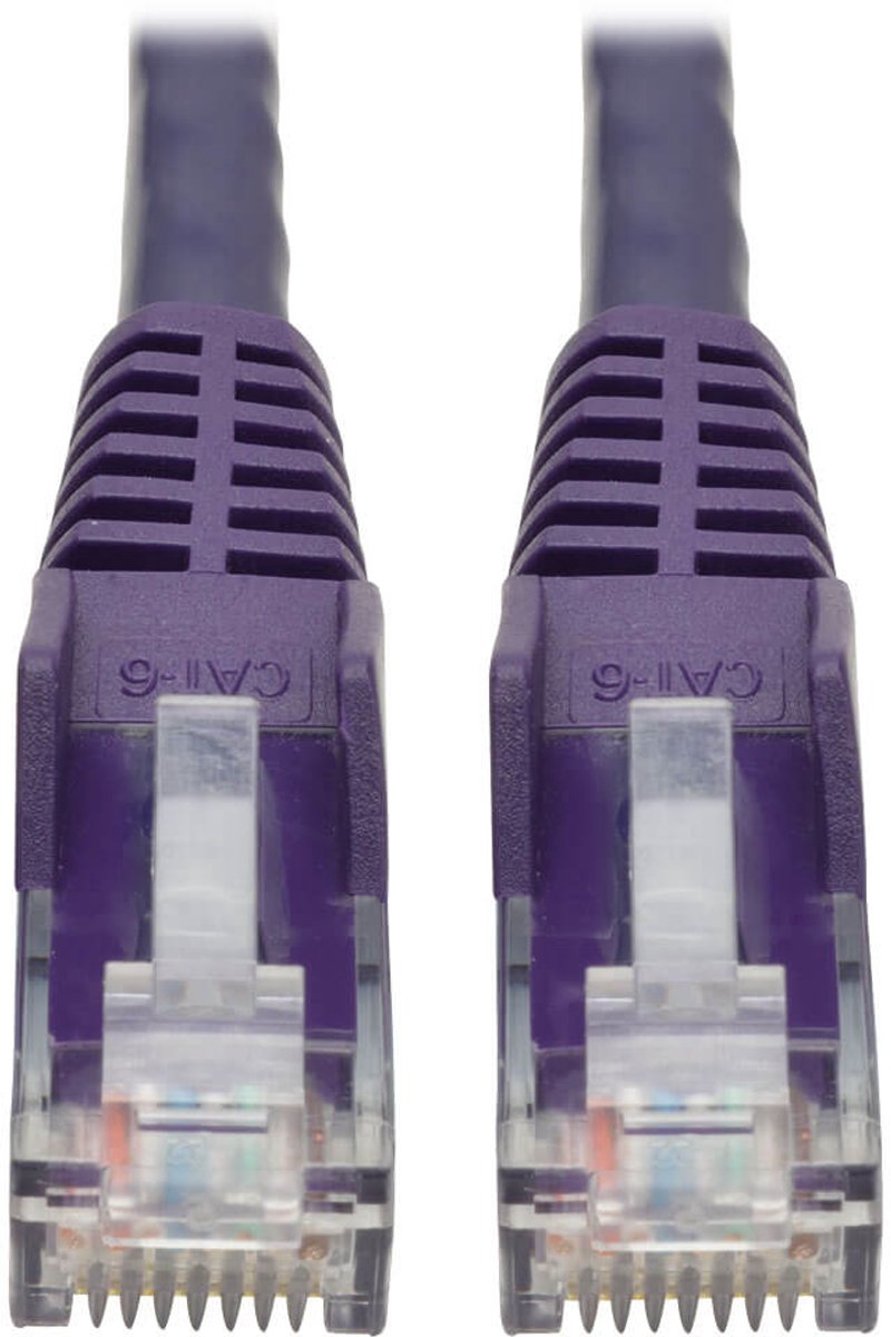 Tripp Lite N201-006-PU netwerkkabel 1,8 m Cat6 U/UTP (UTP) Paars