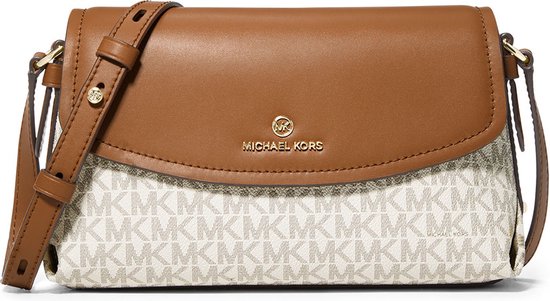 Michael Kors Crossbody bags Brooklyn Large Flap Xbody Vanilla