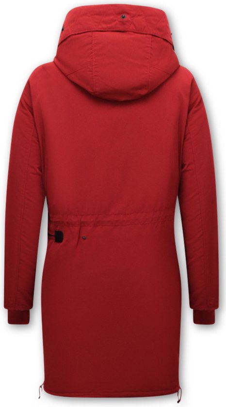 Veste Sale longue pour femme - 8836 - Rouge