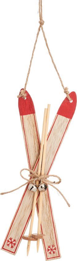 Maileg Ski en Skistokken voor Grote Zus en Broer - Hout & Plezier