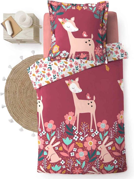 Nappe Ovale PVC Imprimé Herbes Aromatiques - 140x200 Cm - Trou Parasol Central - Imperméable