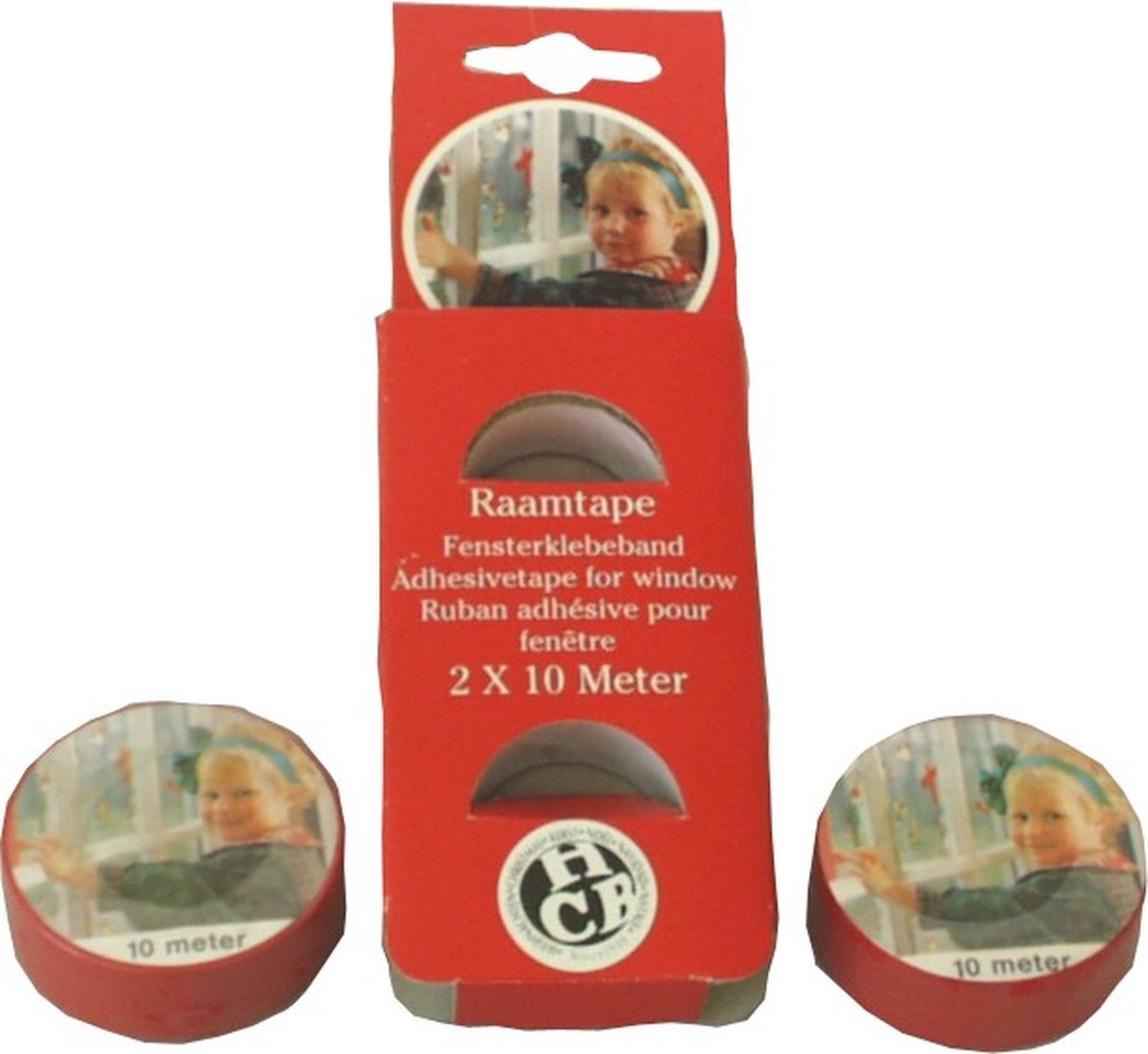 BLISTER A 2 ROL RAAMTAPE ROOD 18MMX10MTRAnna's Collection