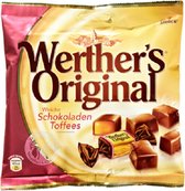 Werther's Original Cream Candy Chocolate Toffee - 1 zak van 180 g
