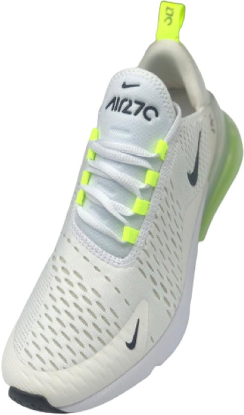 Nike WMNS Air Max 270 - White/Noir-Light Bone - Taille 42,5 | bol.com