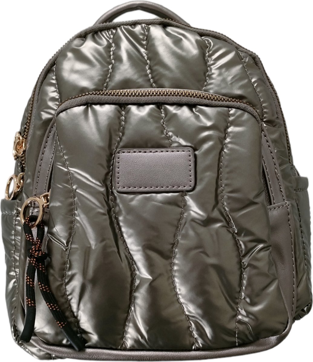 Rugzak - Rugzakje - Puffy - Goud - Verstelbare schouderbanden - Wintertrend - Trend - Cadeau