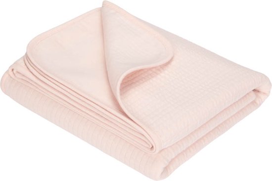 Little Dutch - Zomerdeken wieg Pure Soft Pink