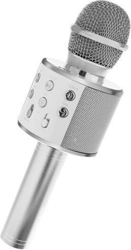 Denver Karaoke Microfoon Bluetooth - Draadloos - Karaoke Set Ingebouwde Speaker Aux Microsd Kms20