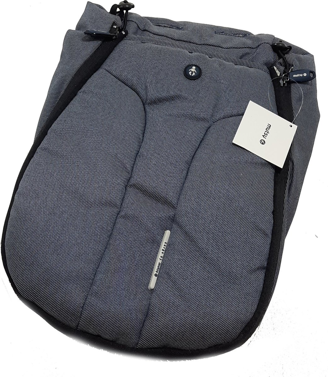 MUTSY - voetenzak - Safe2Go - Cargo Raw Denim