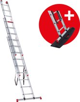 Reformladder 3x9 Altrex All Round + GRATIS laddermat - Lengte 5.90 meter - Werkhoogte 6.75 meter